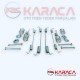 Dacia Duster Arka Fren Kampana Çivi Yay Takımı 10-18